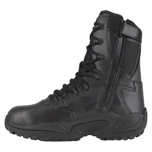 Reebok Rapid Response 8" Side-Zip Composite Toe Boots