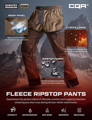 CQR Winter Tactical Cargo Pants