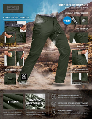 CQR Active Flex Tactical Pants