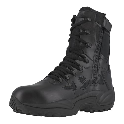 Reebok Rapid Response 8" Side-Zip Composite Toe Boots
