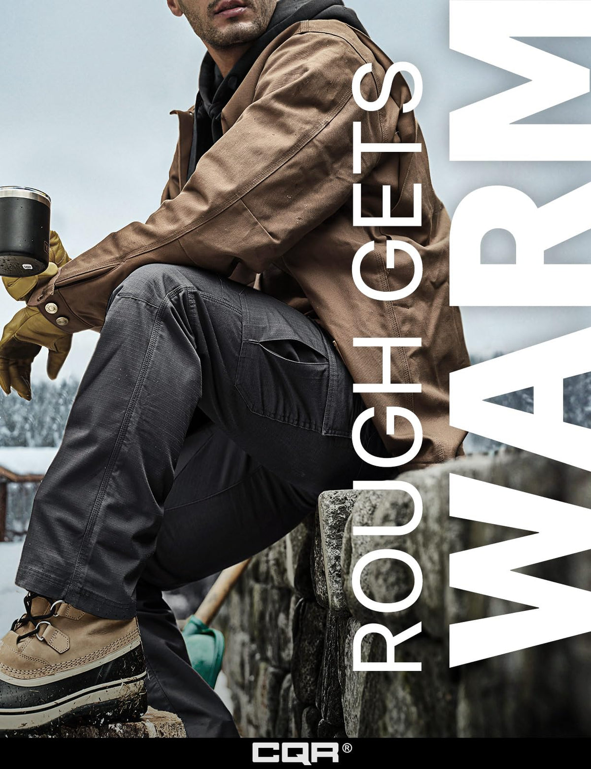 CQR Winter Tactical Cargo Pants