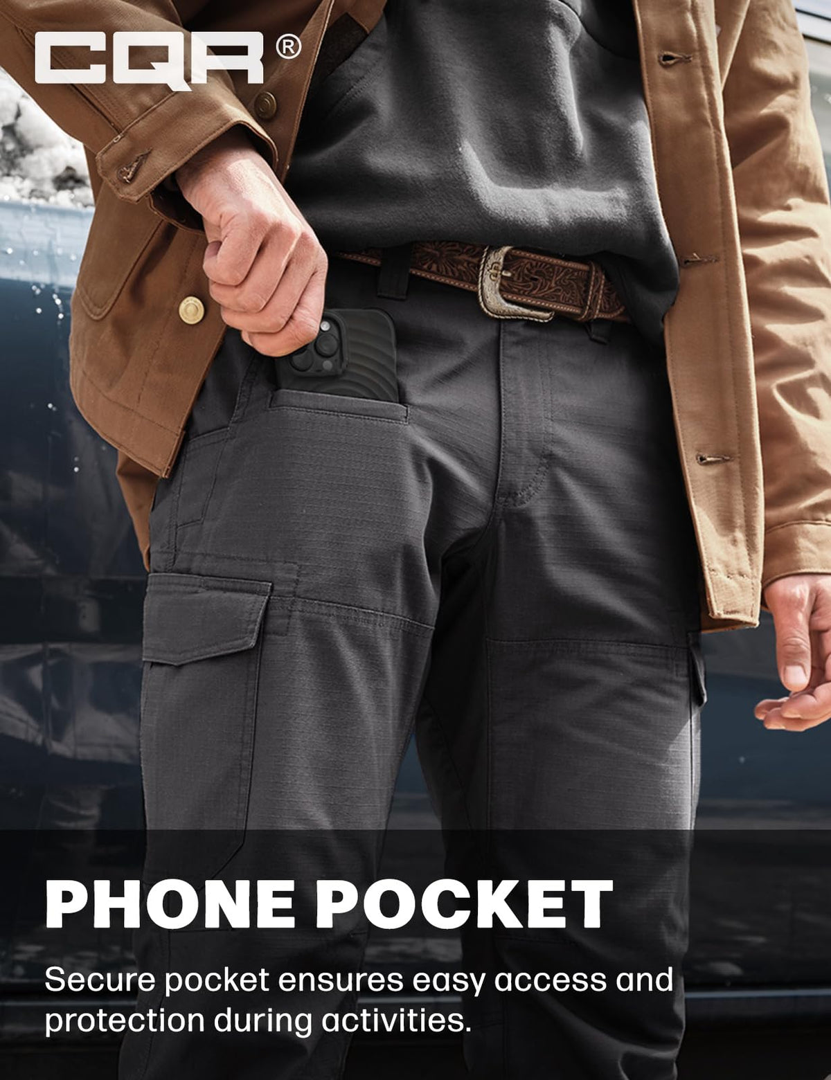 CQR Winter Tactical Cargo Pants