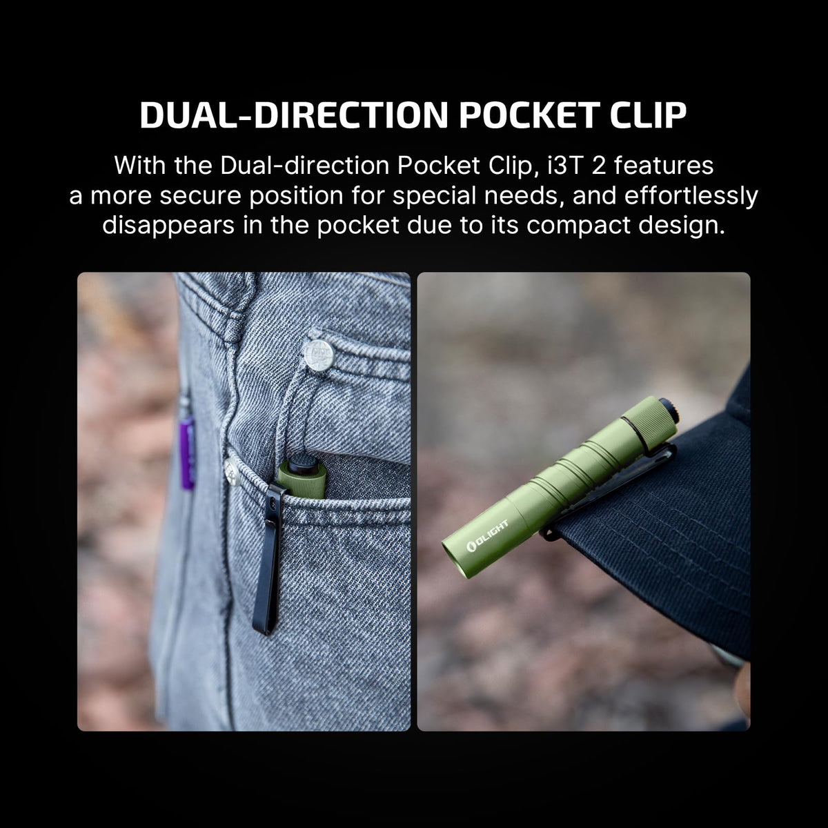 OLIGHT I3T 2 Pocket EDC Flashlight