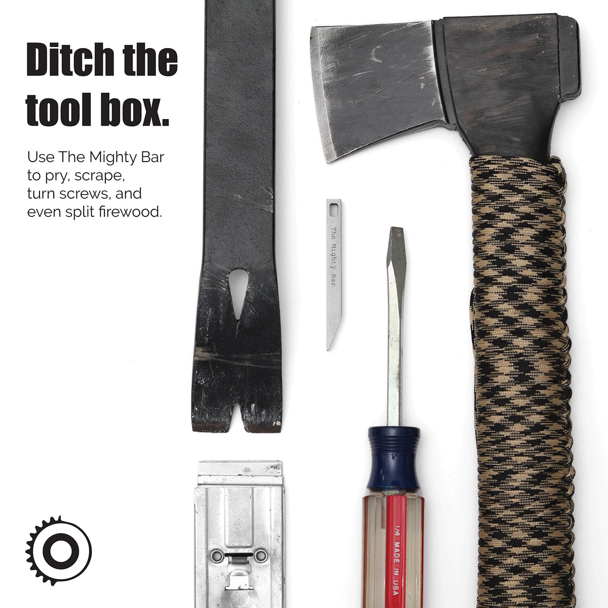 The Mighty Bar - EDC Keychain Prybar