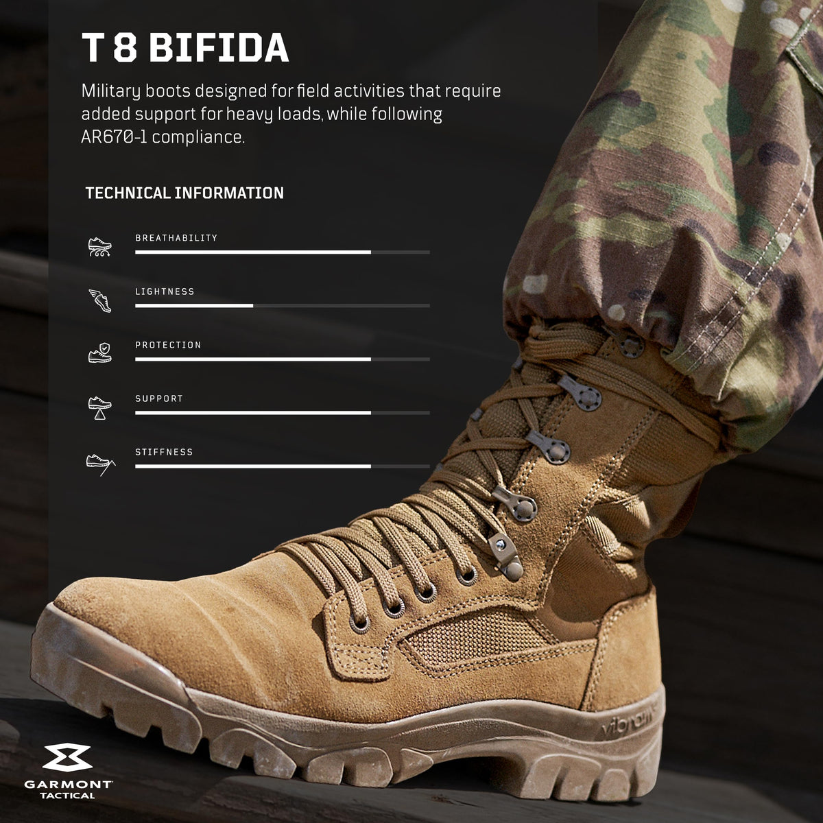Garmont Tactical T8 Bifida Military Boots