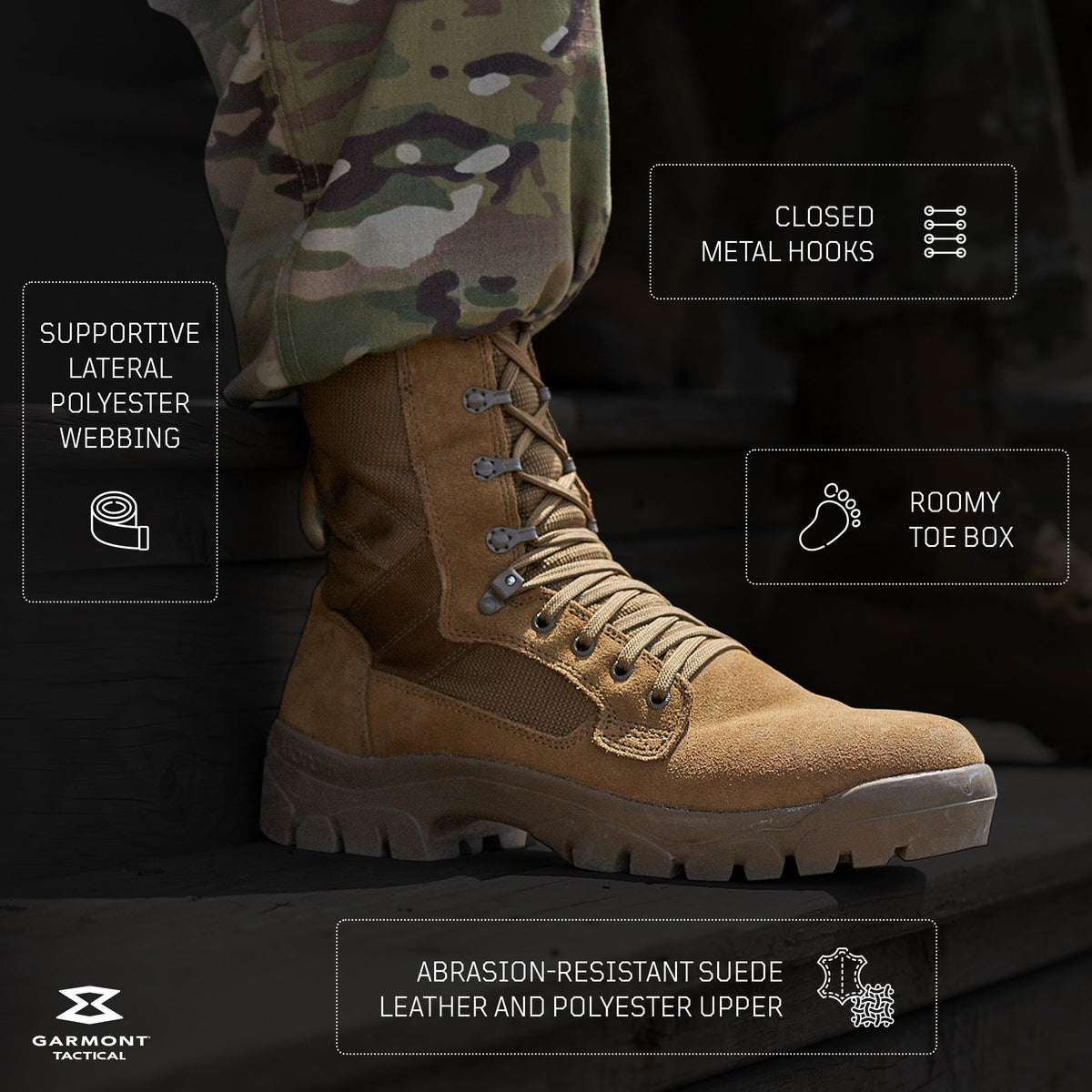 Garmont Tactical T8 Bifida Military Boots
