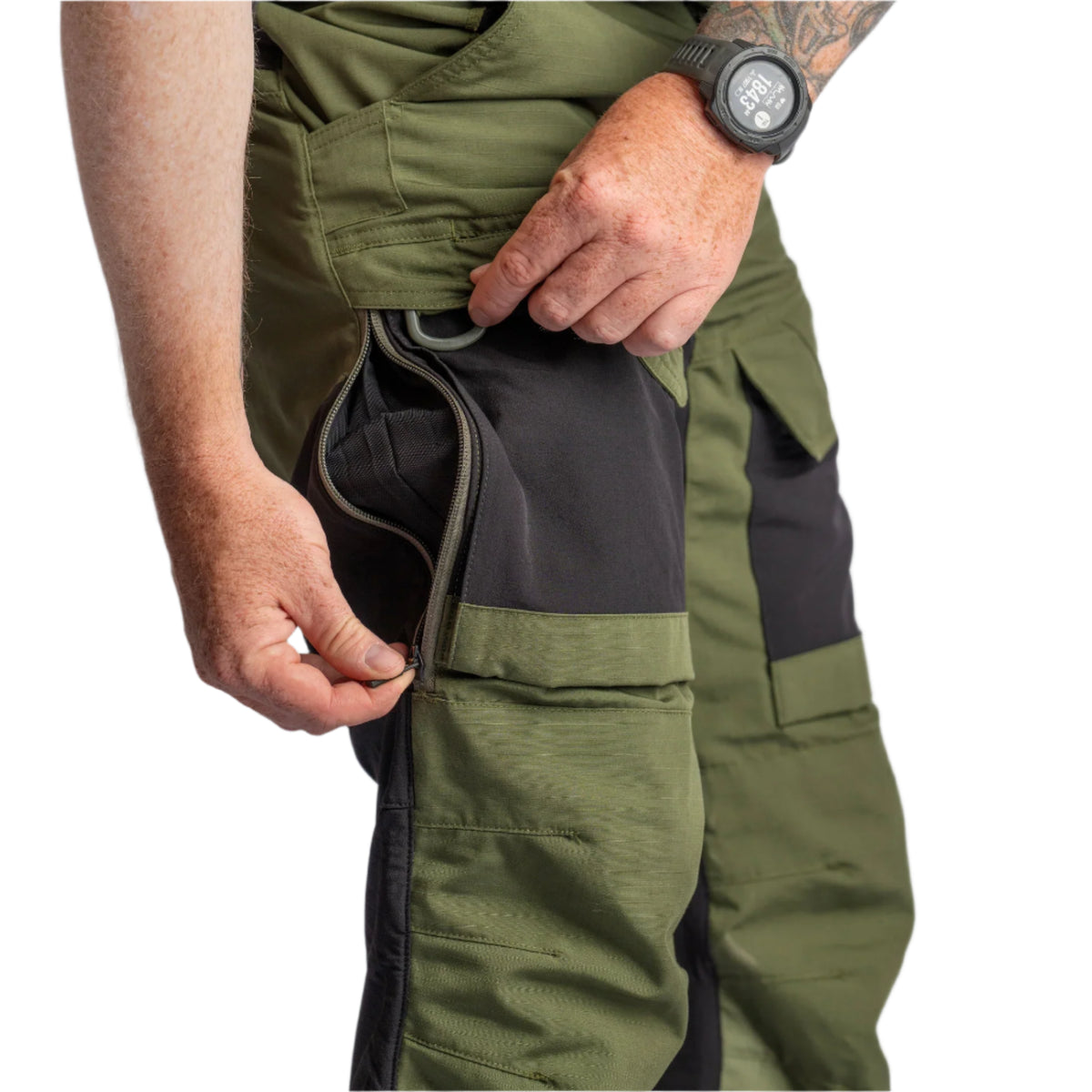 Tru-Spec 24-7 Xpedition Pants - Ranger Green & Black