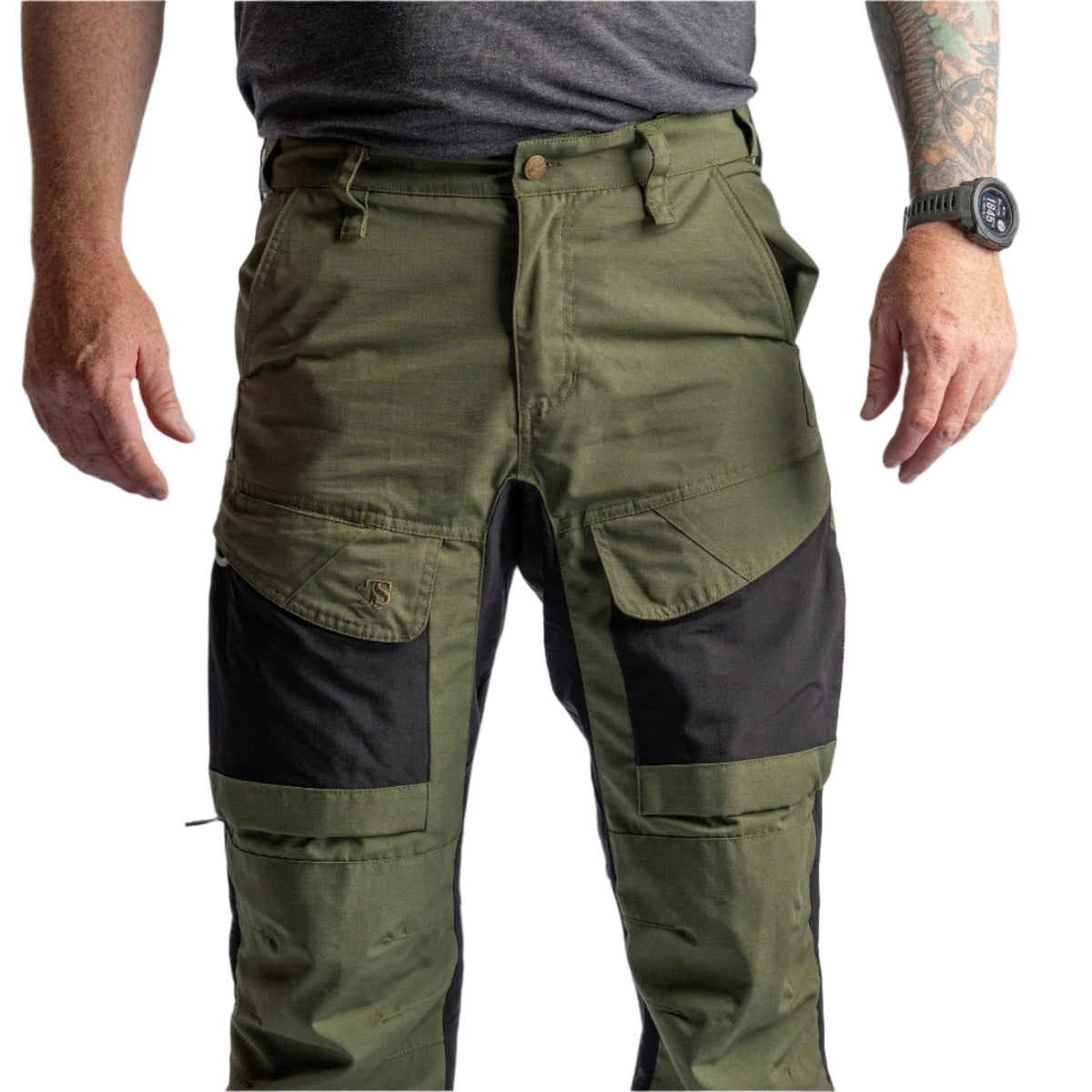 Tru-Spec 24-7 Xpedition Pants - Ranger Green & Black